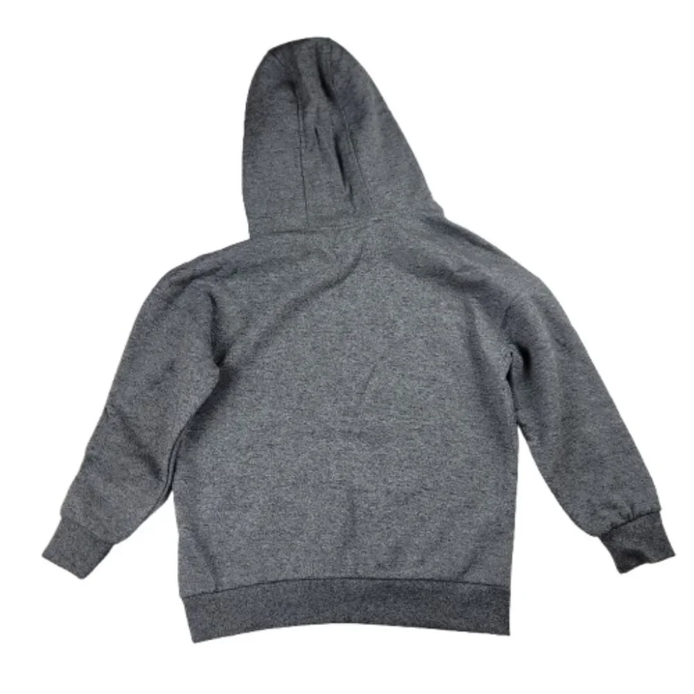 Lazypants Kids Fleece Sweatsuit Gray Hoodie Jogger Set Size 8Y